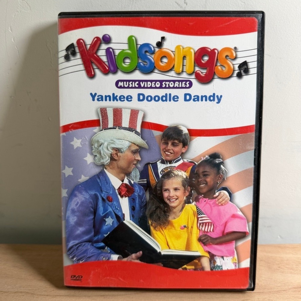Kidsongs Yankee Doddle Dandy DVD Music Video Stories 80s PBS Sing Along